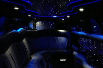 Cadillac Escalade luxury limousine interior